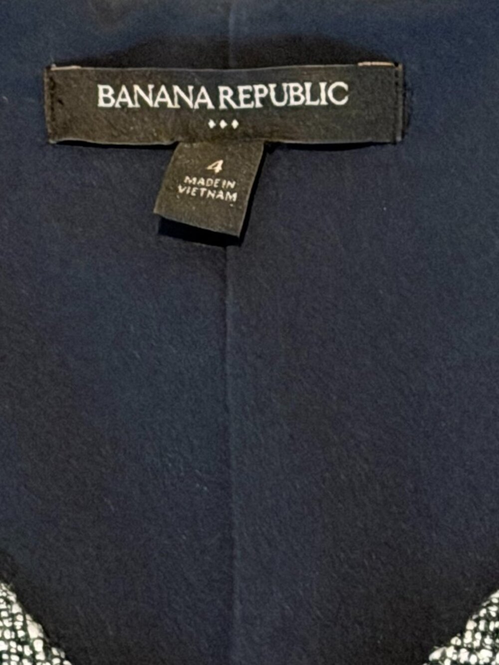 Banana Republic Gray Textured Business Casual Dress - Size 4 - Picture 6 of 11